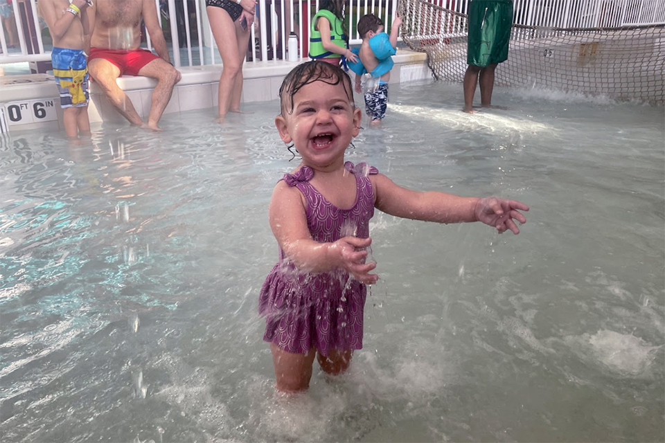 The Kungfu Panda Temple of Awesomeness caters to toddlers at DreamWorks Water Park inside American Dream Mall in East Rutherford, NJ
