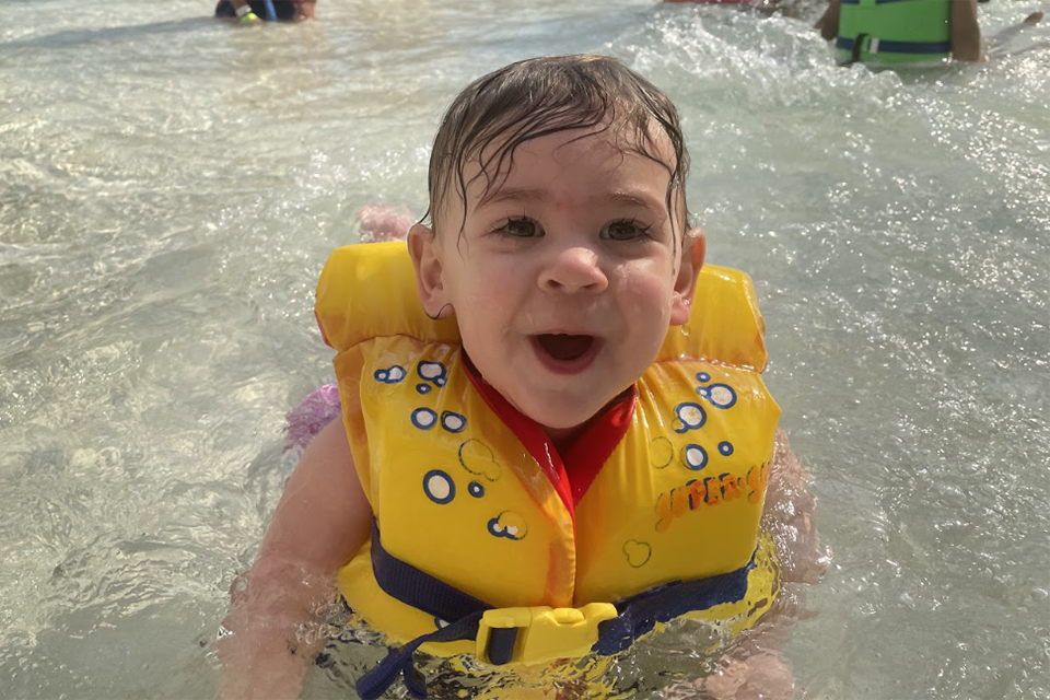Even toddlers have fun at American Dream's indoor water park.
