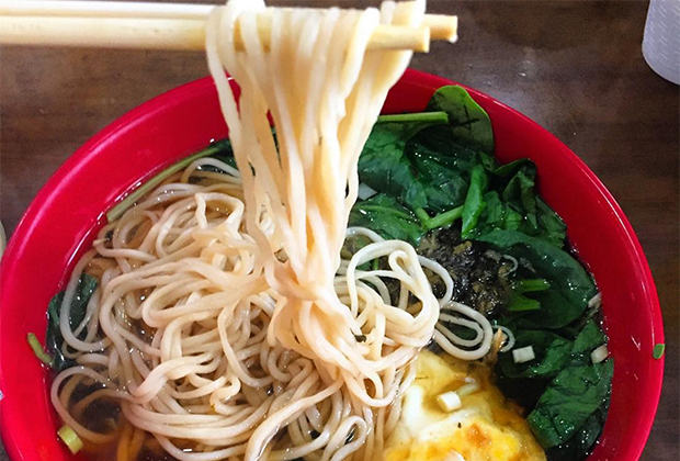 Nam Son restaurant bowl of noodles