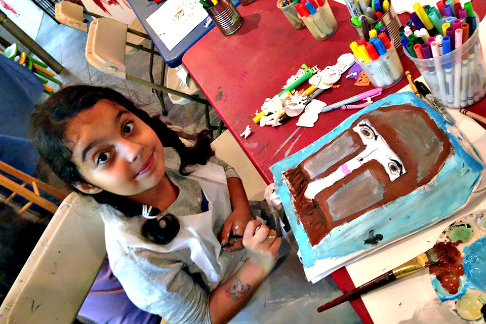 Barking Cat Studio provides instruction in a variety of mediums. Photo courtesy of the studio