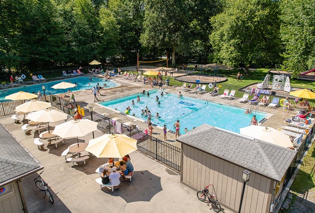 Camping near NYC: New York City North/Newburgh KOA