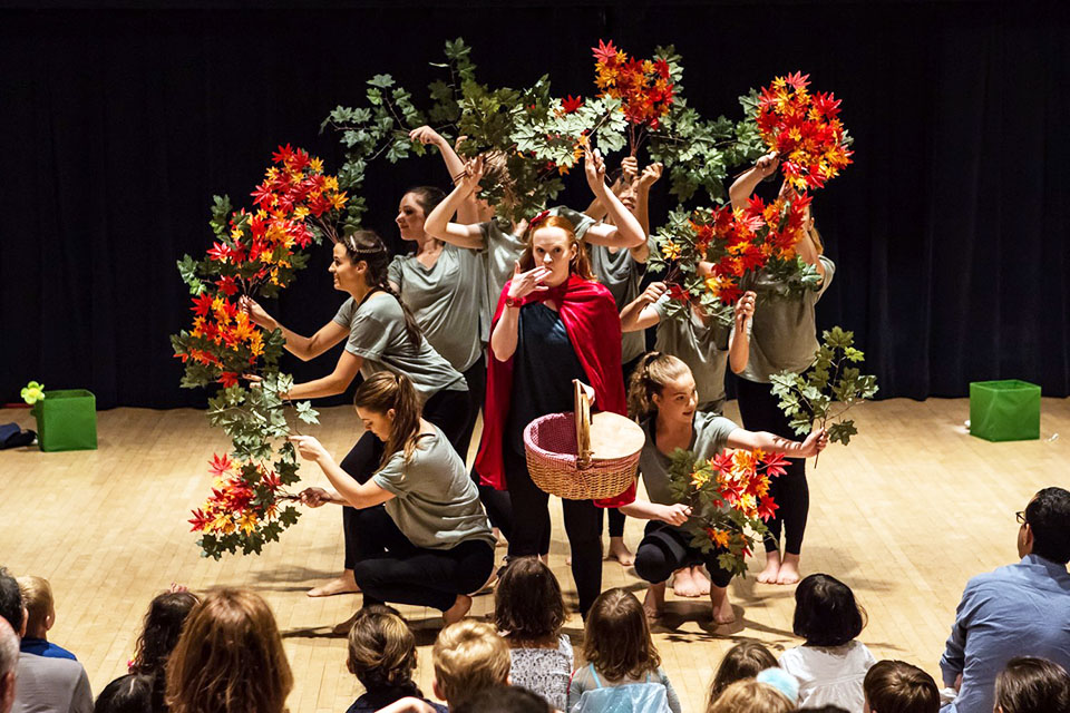 Red Riding Hood: The Musical comes to the stage at at Merkin Hall via the 92NY's Theater for Young Audiences performance series. Photos courtesy of 92NY.