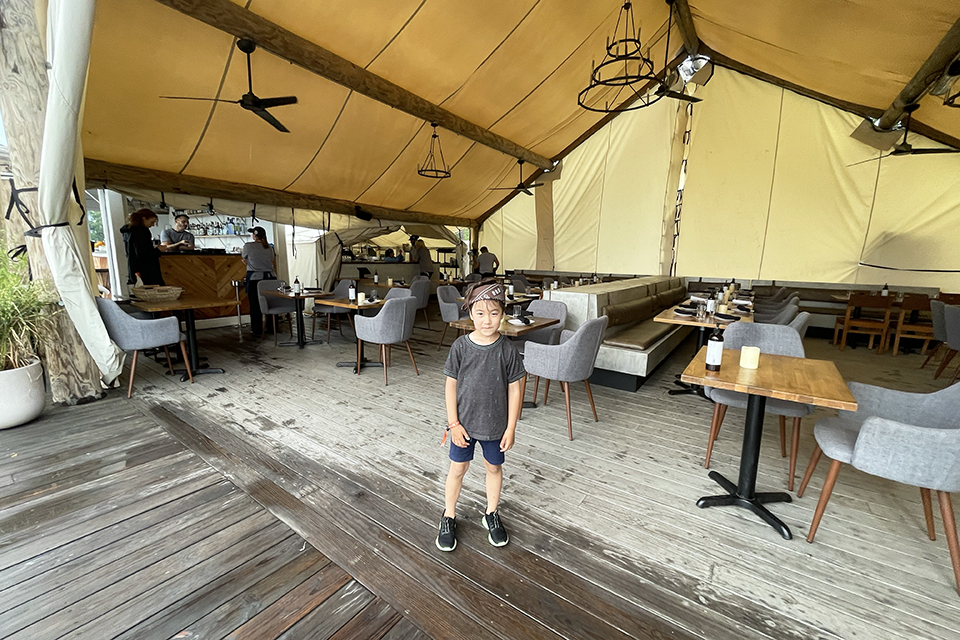 Glamping near NYC: Collective Governors Island