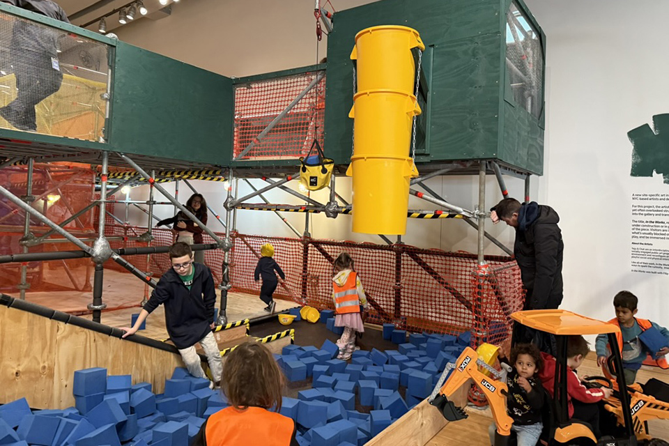 Brooklyn Children's Museum's In the Works: View of the exhibit