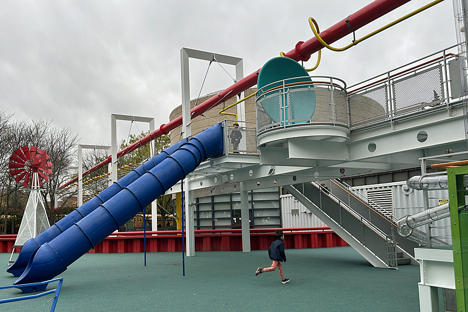 The Science Playground at the New York Hall of Science makes for a fun-filled and educational trip in NYC. Photo by Diana Kim