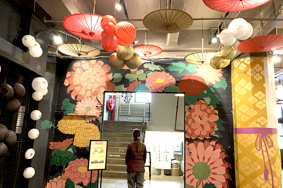 Head upstairs at Japan Village to see the new space and shop retailers like Book Off, Daiso, and more. 