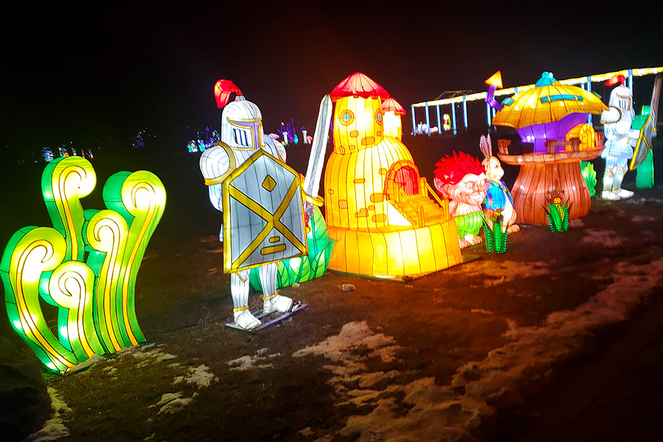 Luminosa Light Show at Queens Botanical Garden