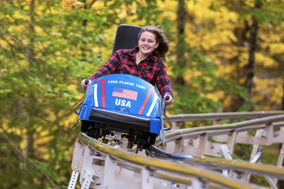 Cliffside Coaster at Mt. Van Hoevenberg 