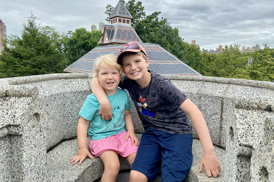Climb to Belvedere Castle for a stunning view and a fun photo-op.