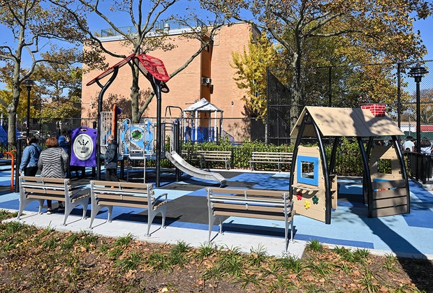 Harold Schneiderman Playground:  New Playgrounds in NYC