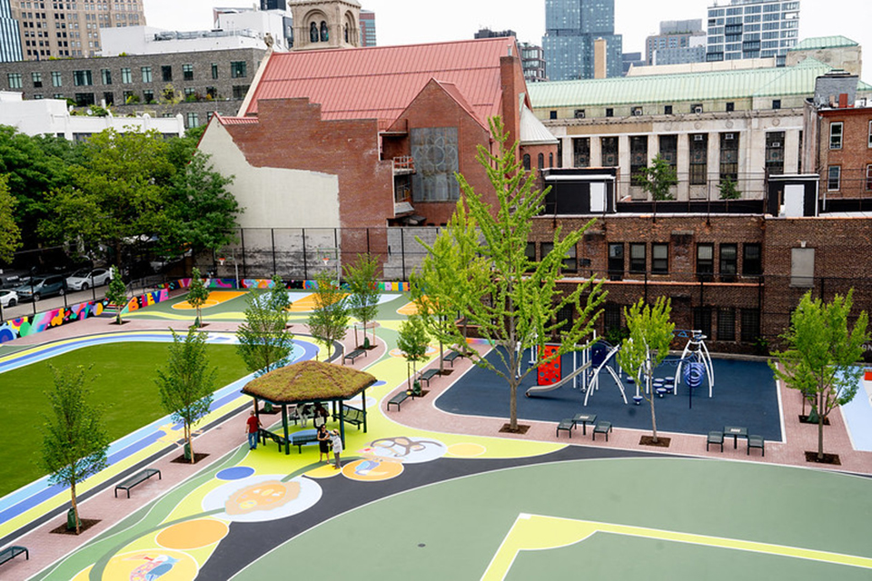 PS 38 Community Playground :  New Playgrounds in NYC