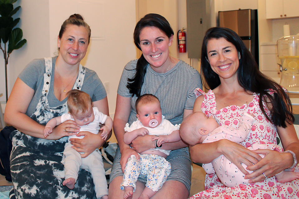 Bond with other parents during a postpartum parenting class at Cocoon. Photo courtesy of Cocoon