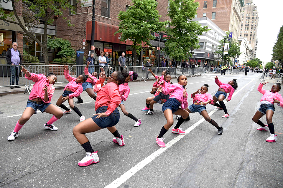 Watch the amazing performers at the 16th Annual New York Dance Parade & DanceFest.  Photo by Anthony Johnson