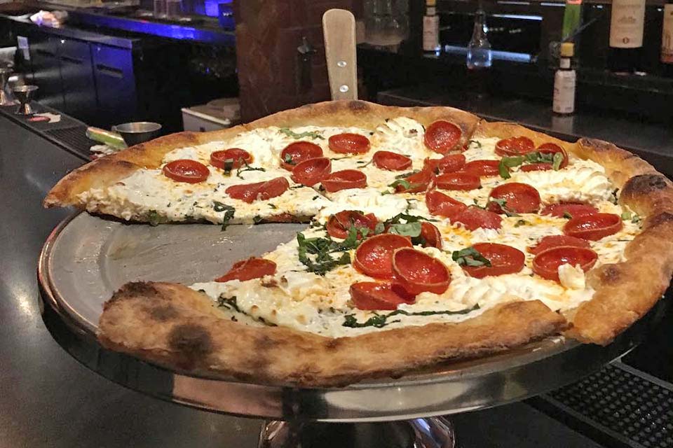 Iconic Family-Friendly Restaurants in NYC: Lombardi's Pepperoni Pizza