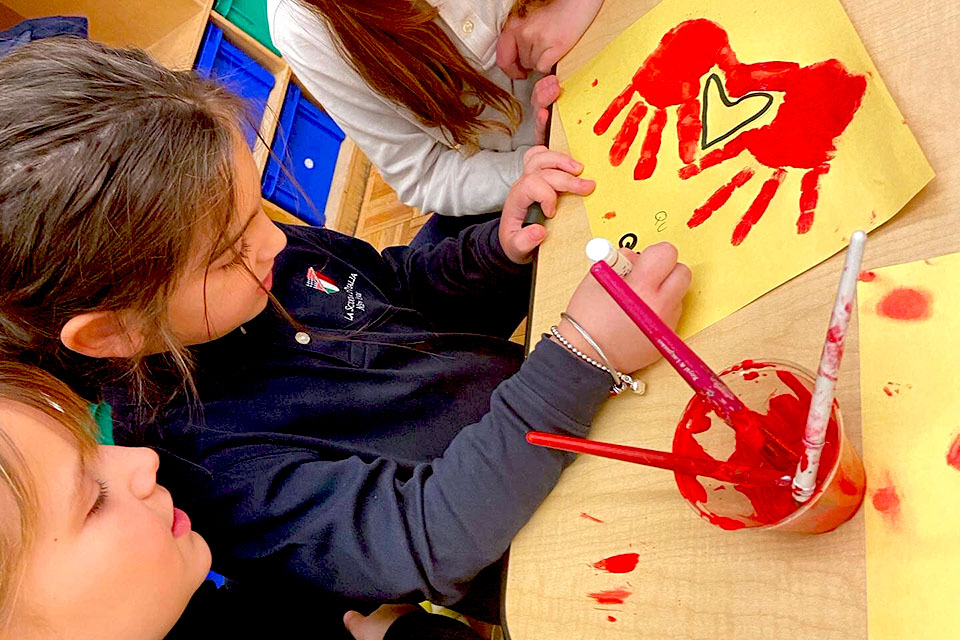 Students at La Scuola d'Italia get training in English and Italian, plus American and Italian culture. Photo courtesy of the school