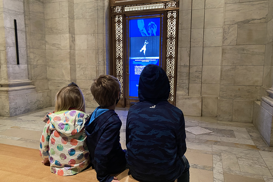 The museum-quality Polonsky Exhibition includes everything from art and artifacts to rare books and clips of famed performers who have graced NYC's stages.