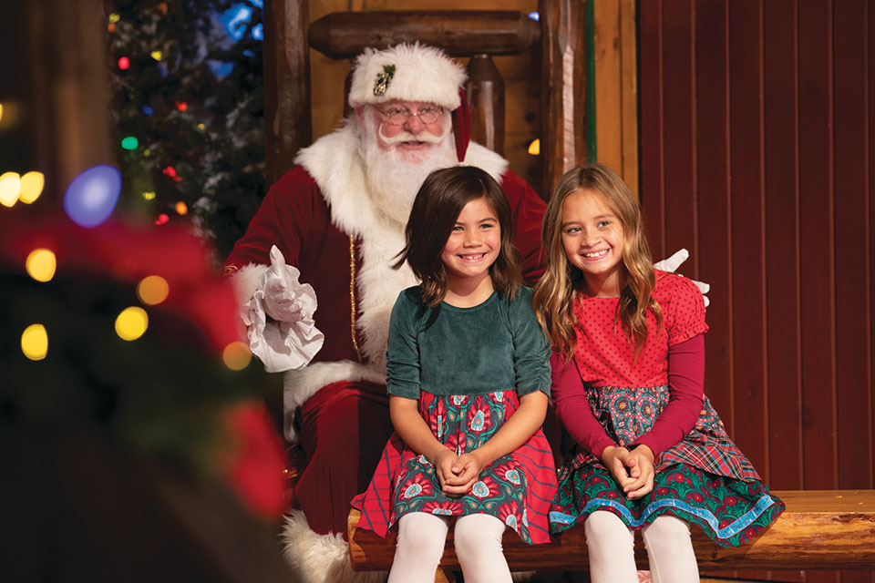 Step into Santa's Wonderland at Bass Pro Shops in Atlantic City for Christmas pictures. Photo courtesy of the venue