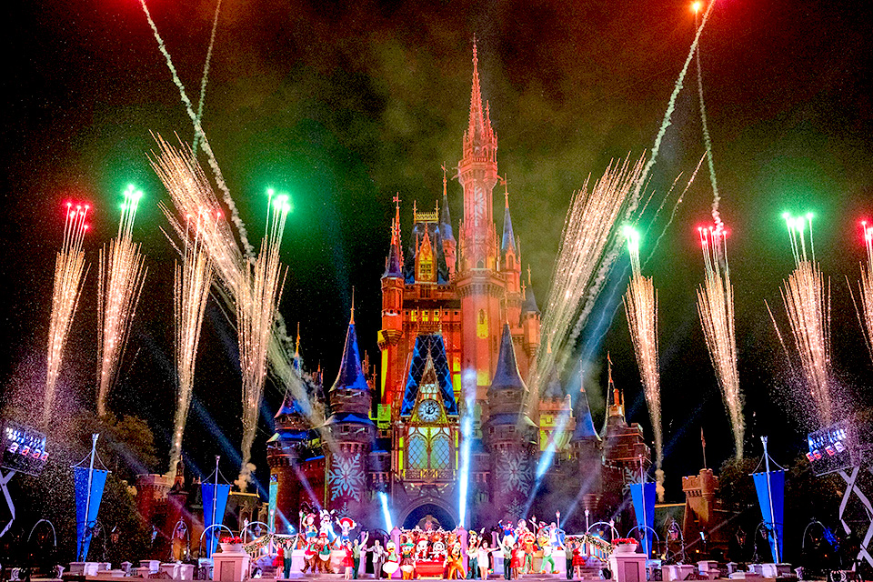 Celebrate New Year's Eve at the magical Walt Disney World. Photo courtesy of Disney