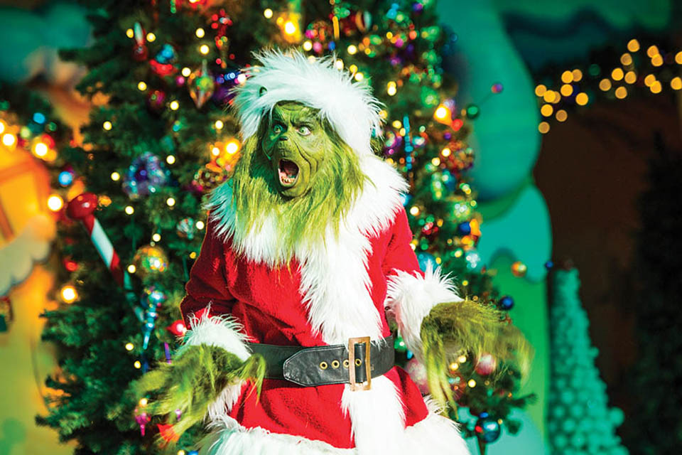During the holiday season, the whimsical Seuss Landing gets decked out in Who-liday charm and cheer to celebrate Grinchmas.