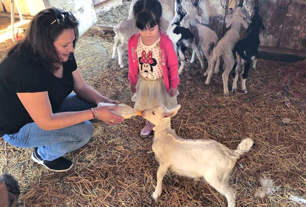 camping and baby goats is heaven