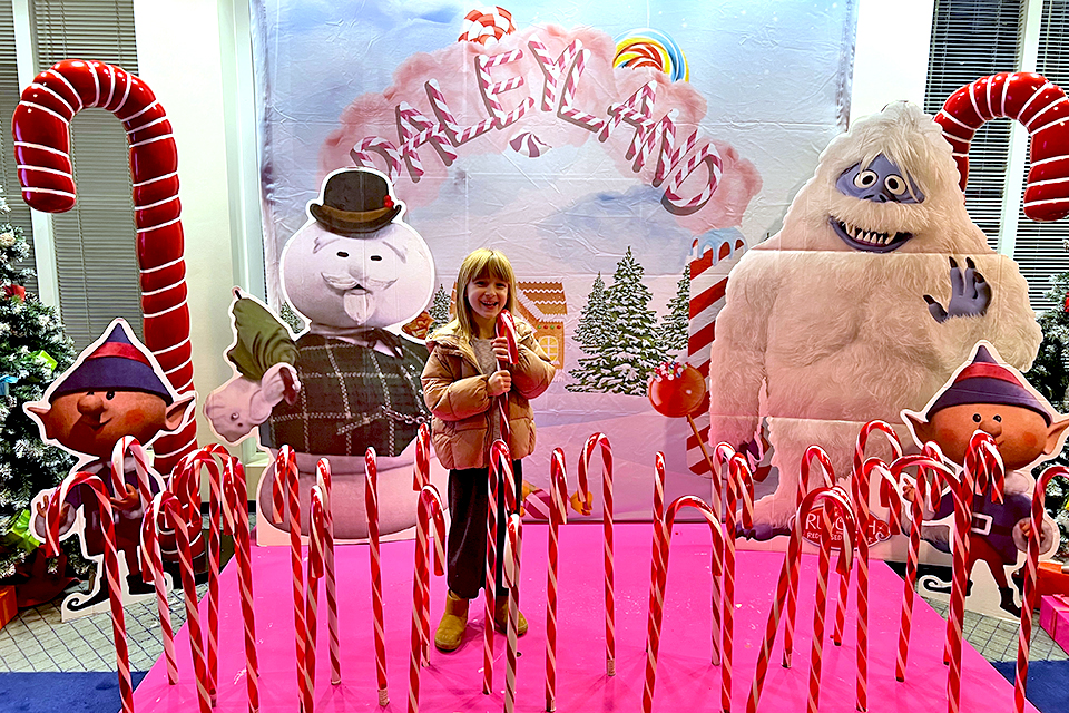 Until January 4th, The Paley Museum has been transformed into a five-story winter wonderland.