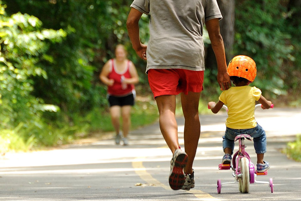 The Stone Mountain Path begins in Atlanta, winding past local historic sites. Photo courtesy of the  path