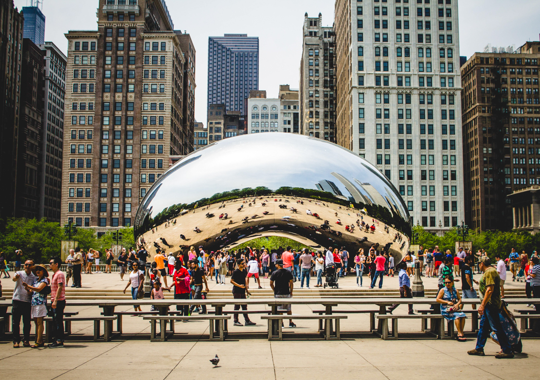No trip to Chicago is complete without seeing "The Bean."
