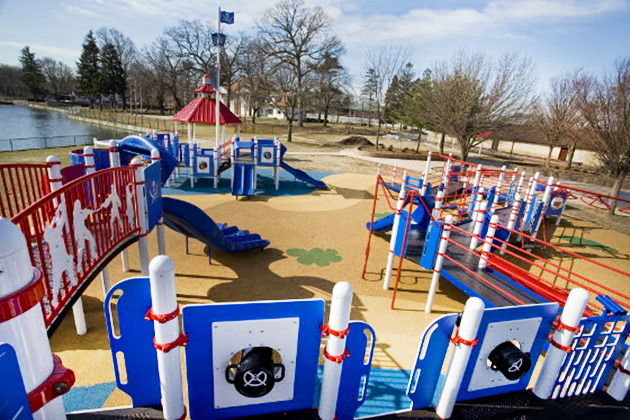 Phelps Lane Park playground Best Playgrounds on Long Island for Kids