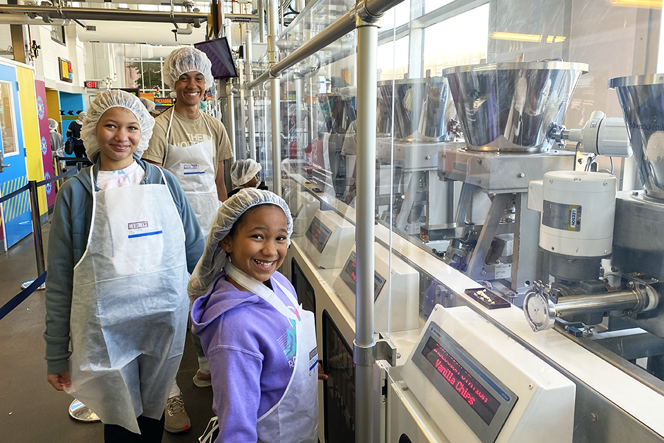 Hershey's Chocolate World takes visitors through the whole chocolate-making process. Photo by Jody Mercier