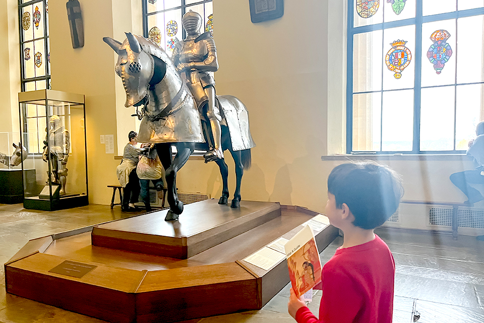 Kids under 18 are always free at the Philadelphia Museum of Art. Photo by Liz Baill