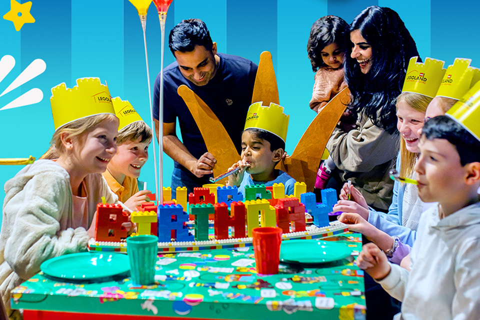 Build birthday memories brick by brick at LEGOLAND. Photo courtesy of LEGOLAND
