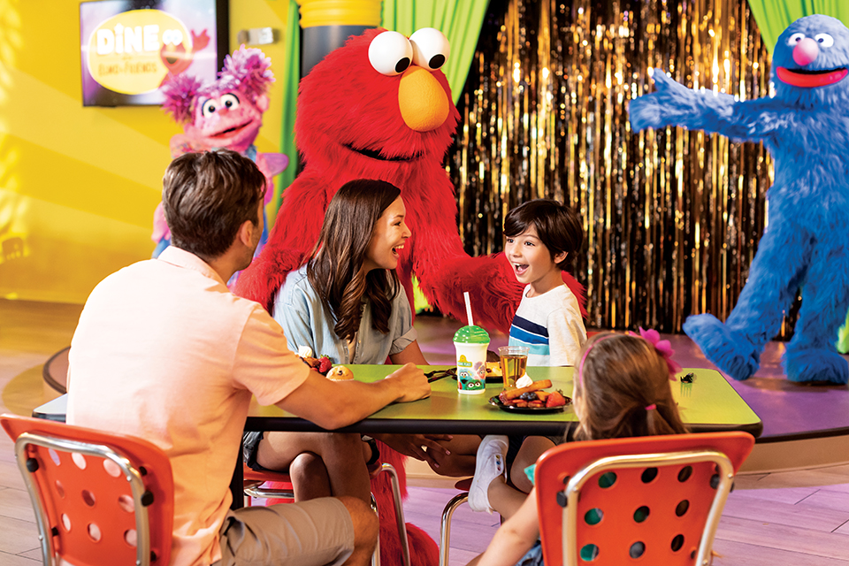 Treat mom to a special meal at a Mother's Day brunch at Sesame Place. Photo courtesy of Sesame Place 