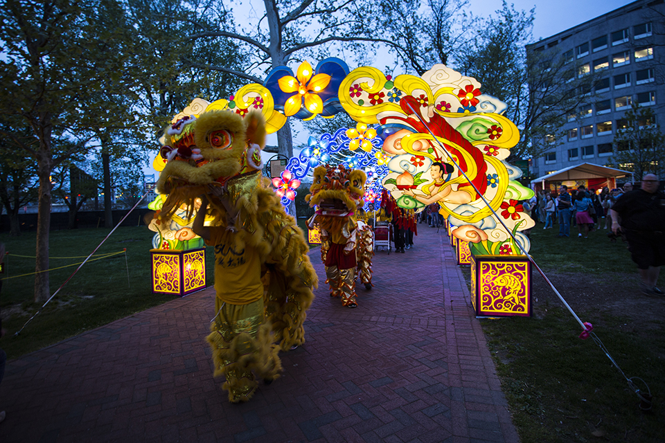 Chinese Lantern Festival at Franklin Square Park