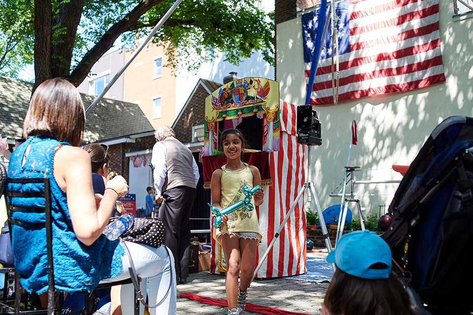 Celebrate Flag Day and Philadelphia’s historic tradition of flag-making during the 16th Annual Flag Fest at the Betsy Ross House!  Photo courtesy of the Betsy Ross House