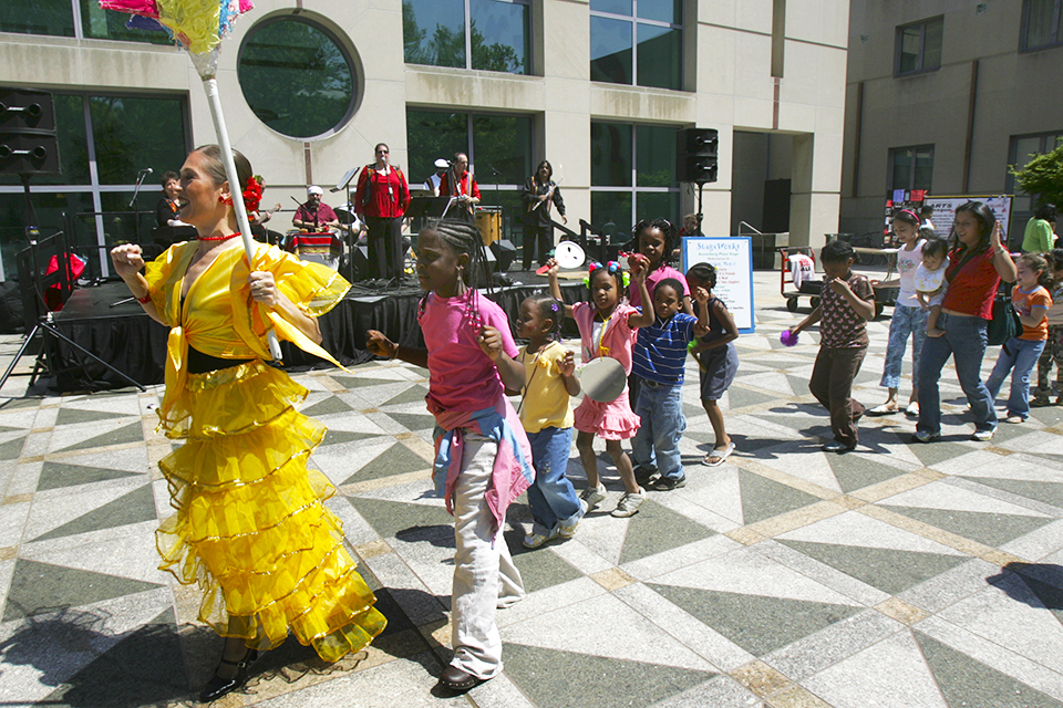 University City's annual children's fest is back, with a line-up of performances and creative play activities. Photo by R. Kennedy/Visit Philly