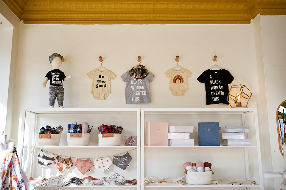 Buddha Babe  interior shot of shop Black-Owned Restaurants, Retailers, and Landmarks to Discover in Philly