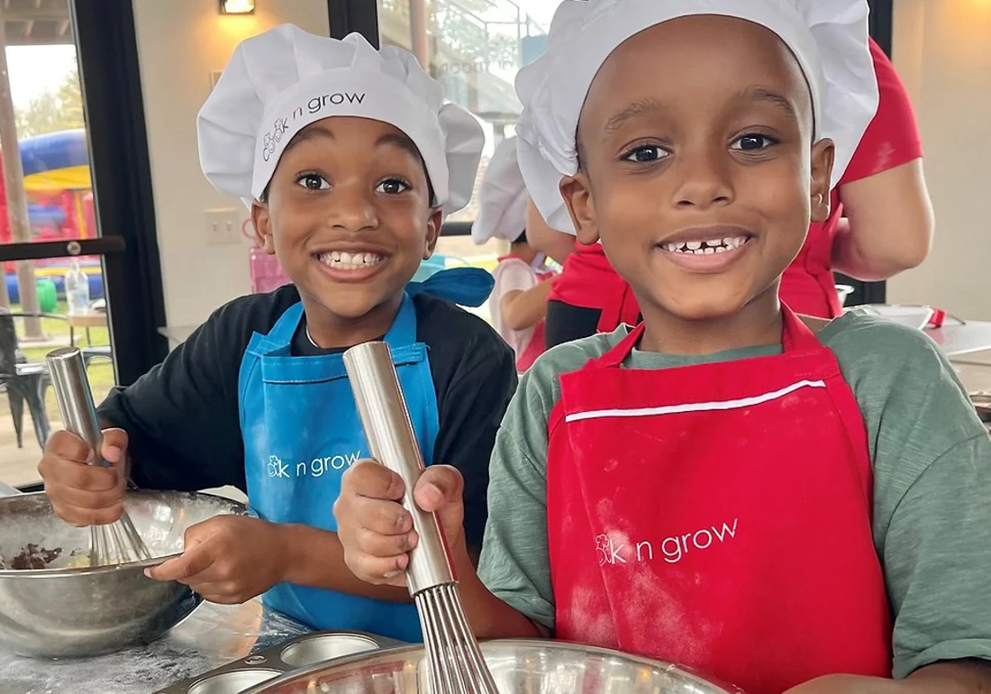 Build independence in the kitchen! Photo courtesy of Cook N Grow