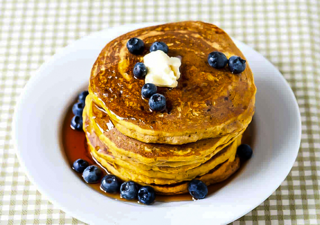 Pumpkin adds some sweetness to pancakes. Photo courtesy of Inspired Taste