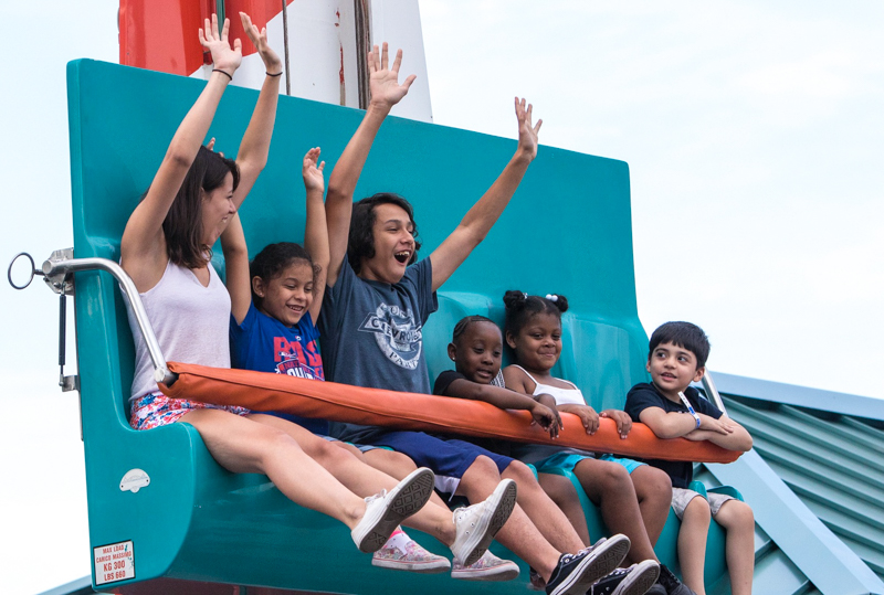 Navy Pier: carnival rides