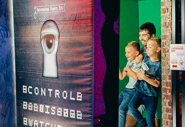 SafeHouse Chicago is a spy themed restaurant in Chicago