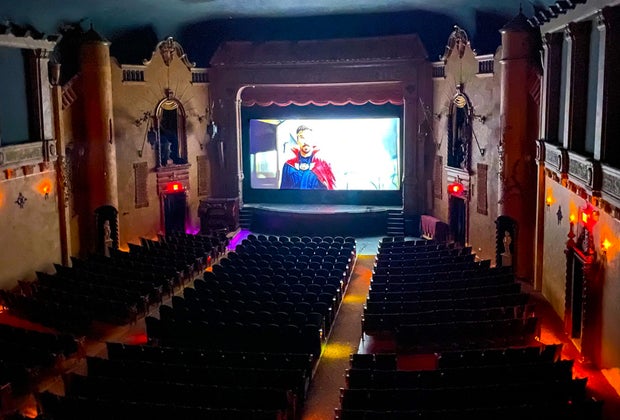 The Music Box Theatre in Chicago.