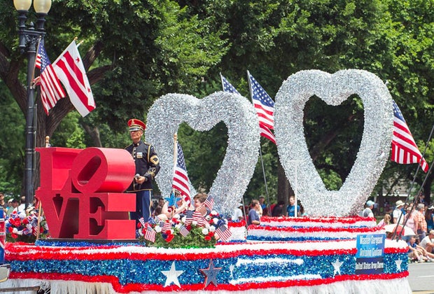 National Independence Day Parade in Washington, DC