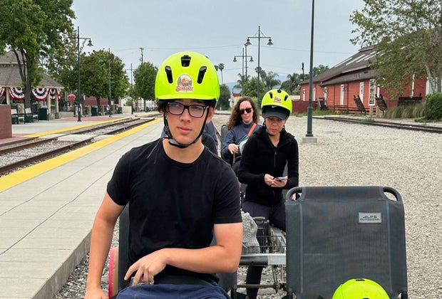 Sunburst Railbikes in Ventura County: choose your ride-your-rails adventure