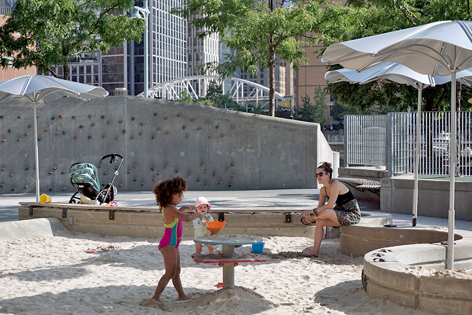 Pier 25 sandbox