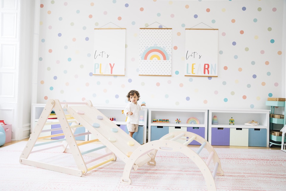 Pinard's cheery classrooms host its play-based preschool programs. Photo courtesy Pinard Nursery School