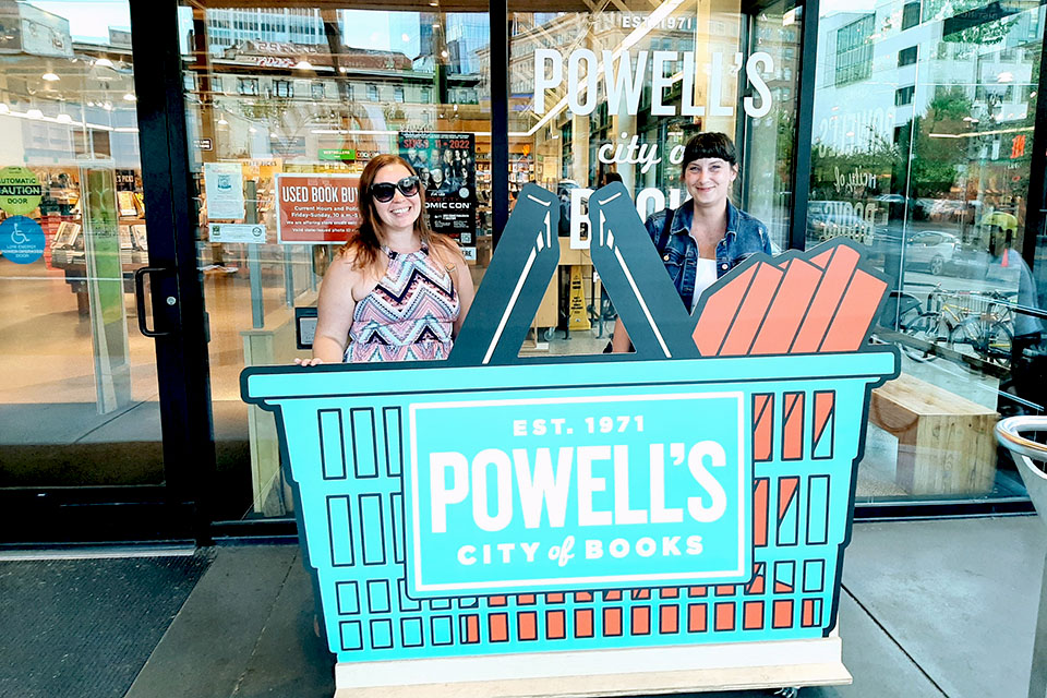 Powell's City of Books is one of the best things to do in Portland with kids.