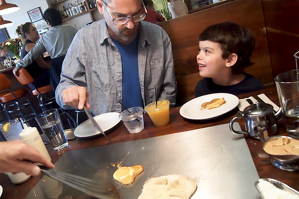 Portland with Kids: 50 Best Things To Do in Portland, OR - Eat at Slappycakes and Make your own pancakes