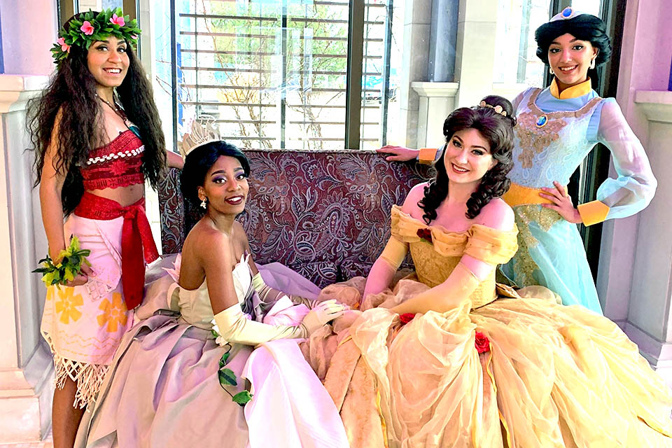 Dress your little angel up for the Princess Tea Party at the Long Island Aquarium. Photo courtesy of the aquarium