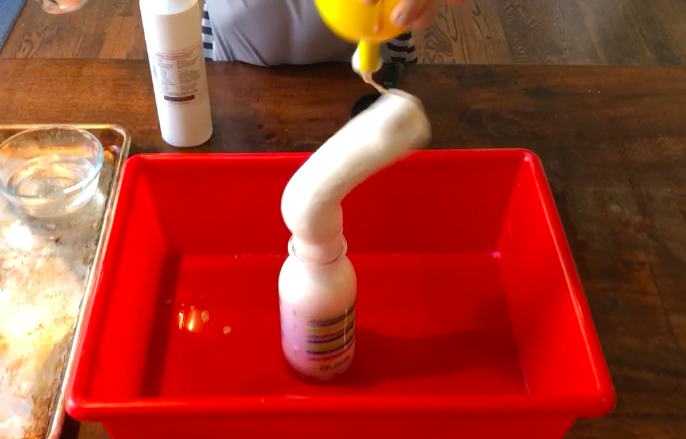 Discover the science behind making reindeer toothpaste.