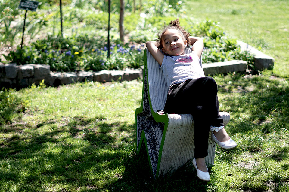 Introduce your preschooler to art in a laid back way at Socrates Sculpture Park in Queens, which is stunning in any season. Photo by Jody Mercier